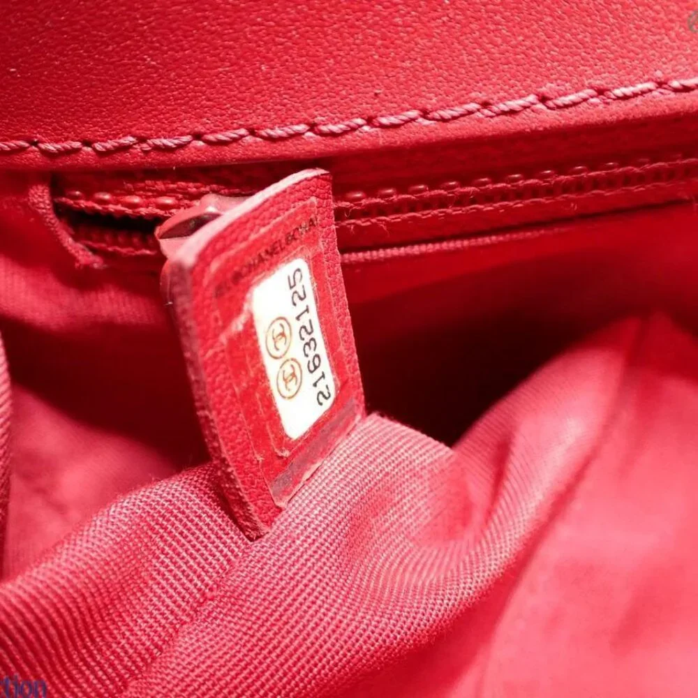 Chanel Red Boy Bag 21 Series (shown live) - Picture 13 of 14